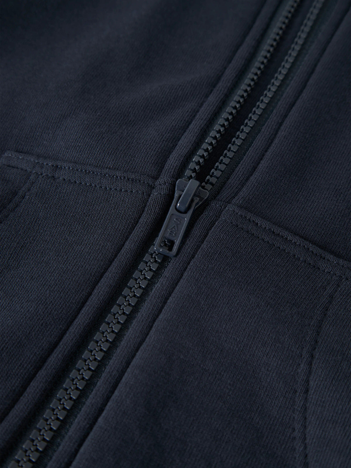 Vest met capuchon blauw