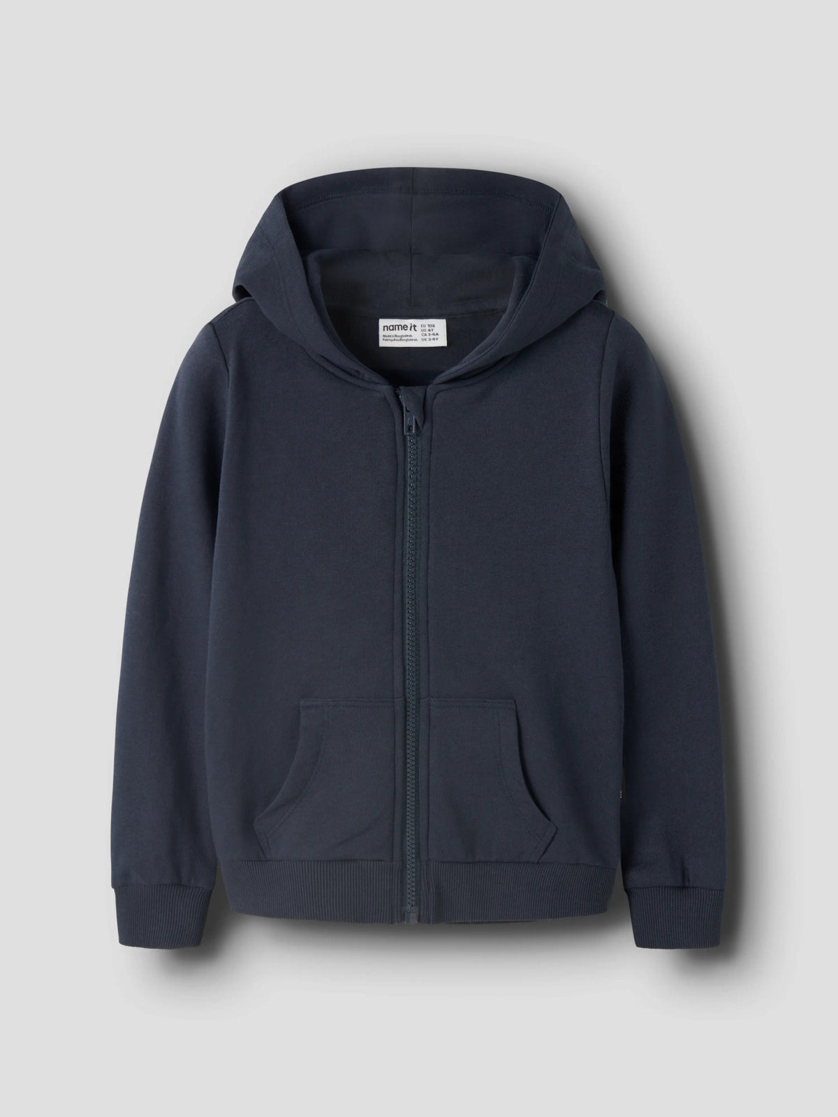 Vest met capuchon blauw
