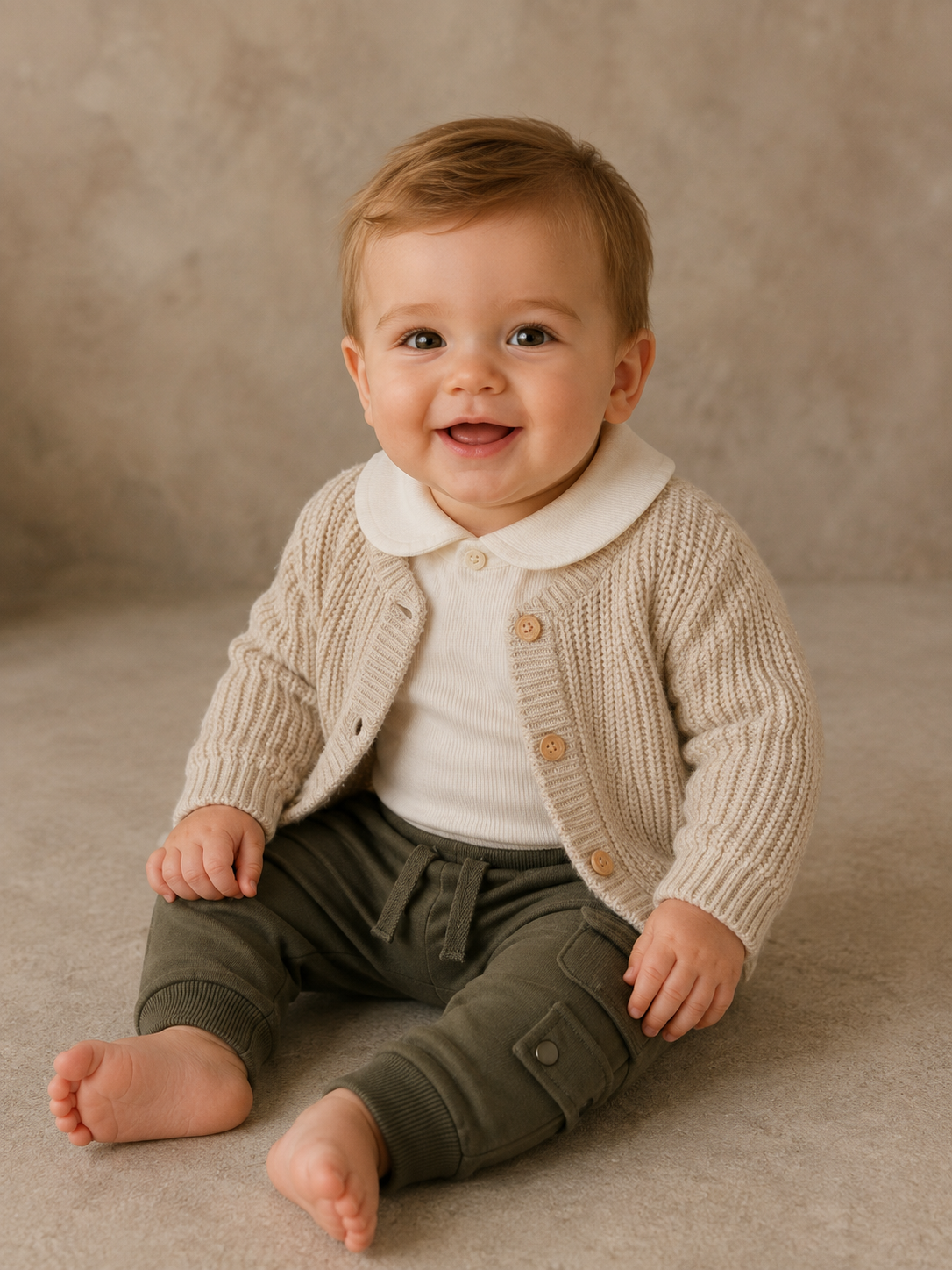 Vestje beige