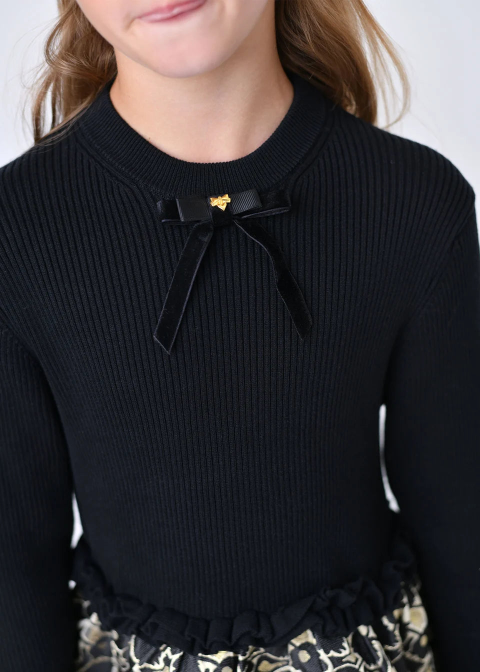 Angel’s Face - Knit Jacquard Dress