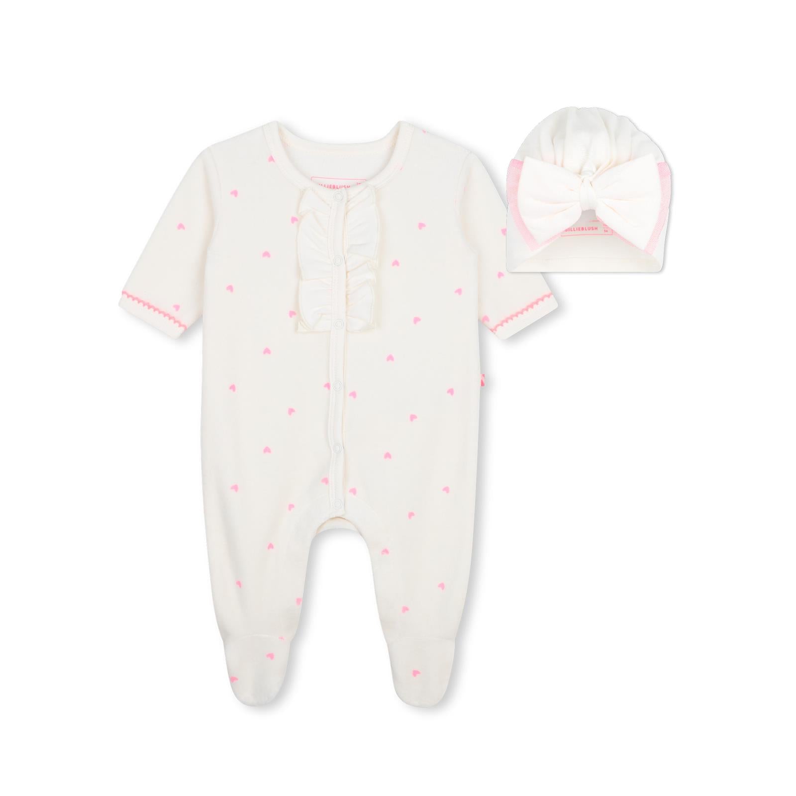Billieblush - baby pakje ivoor + muts
