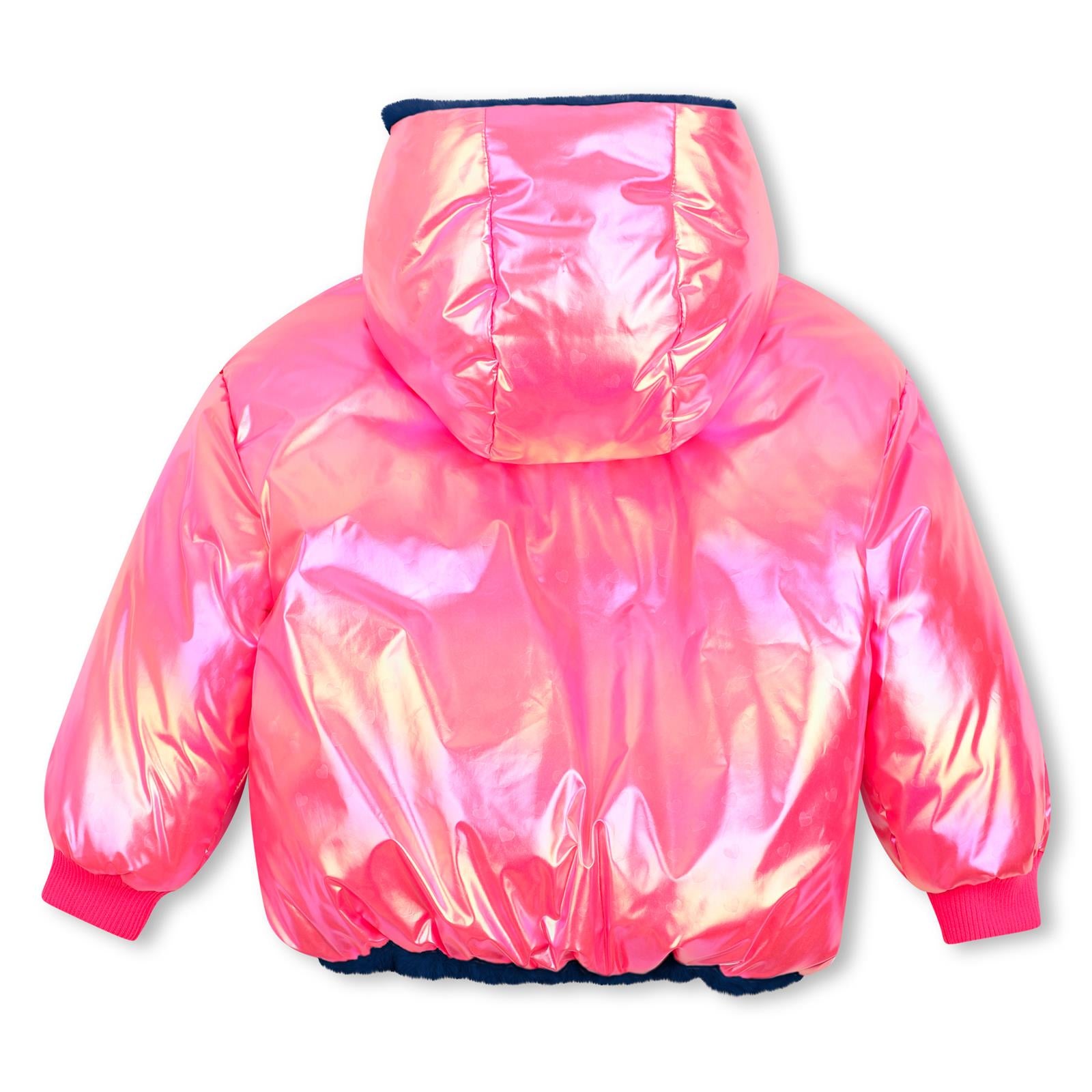 Billieblush - winterjas dons roze (REVERSIBLE)