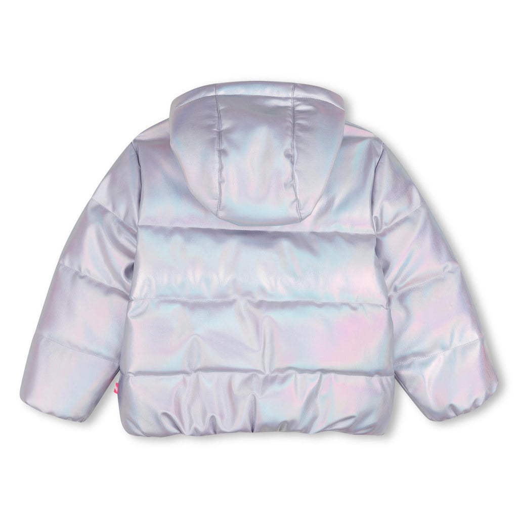 Billieblush - winterjas dons metallic
