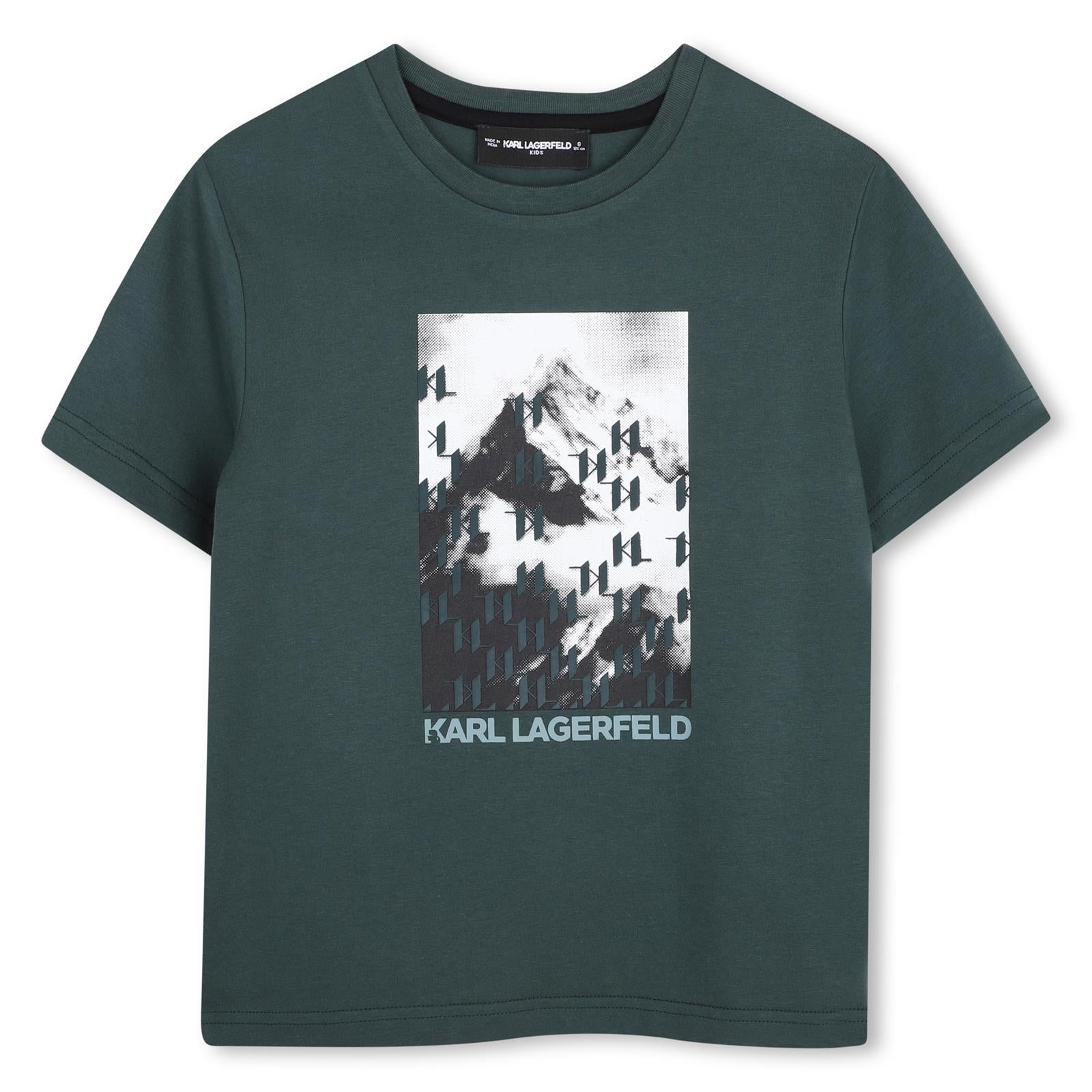 Karl Lagerfeld - joggingpak groen 3 delig