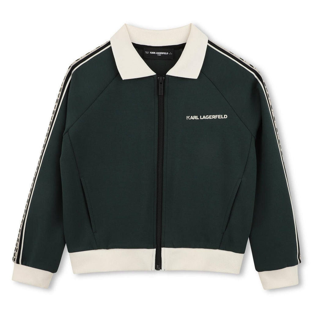 Karl Lagerfeld - joggingpak groen 3 delig