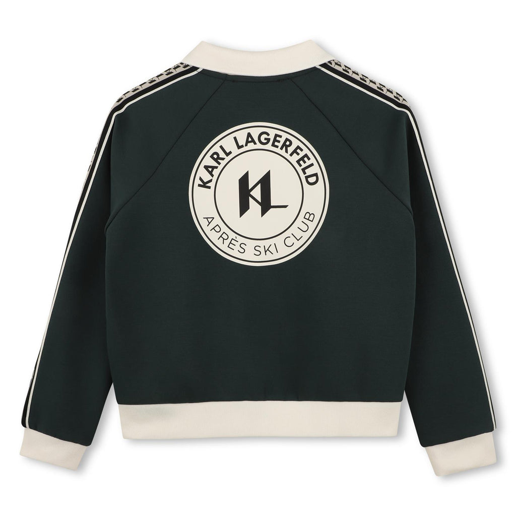 Karl Lagerfeld - joggingpak groen 3 delig