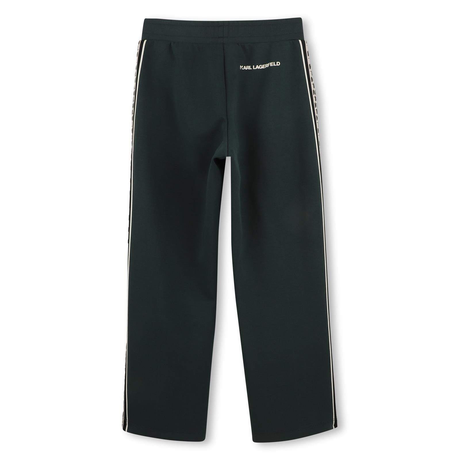 Karl Lagerfeld - joggingpak groen 3 delig