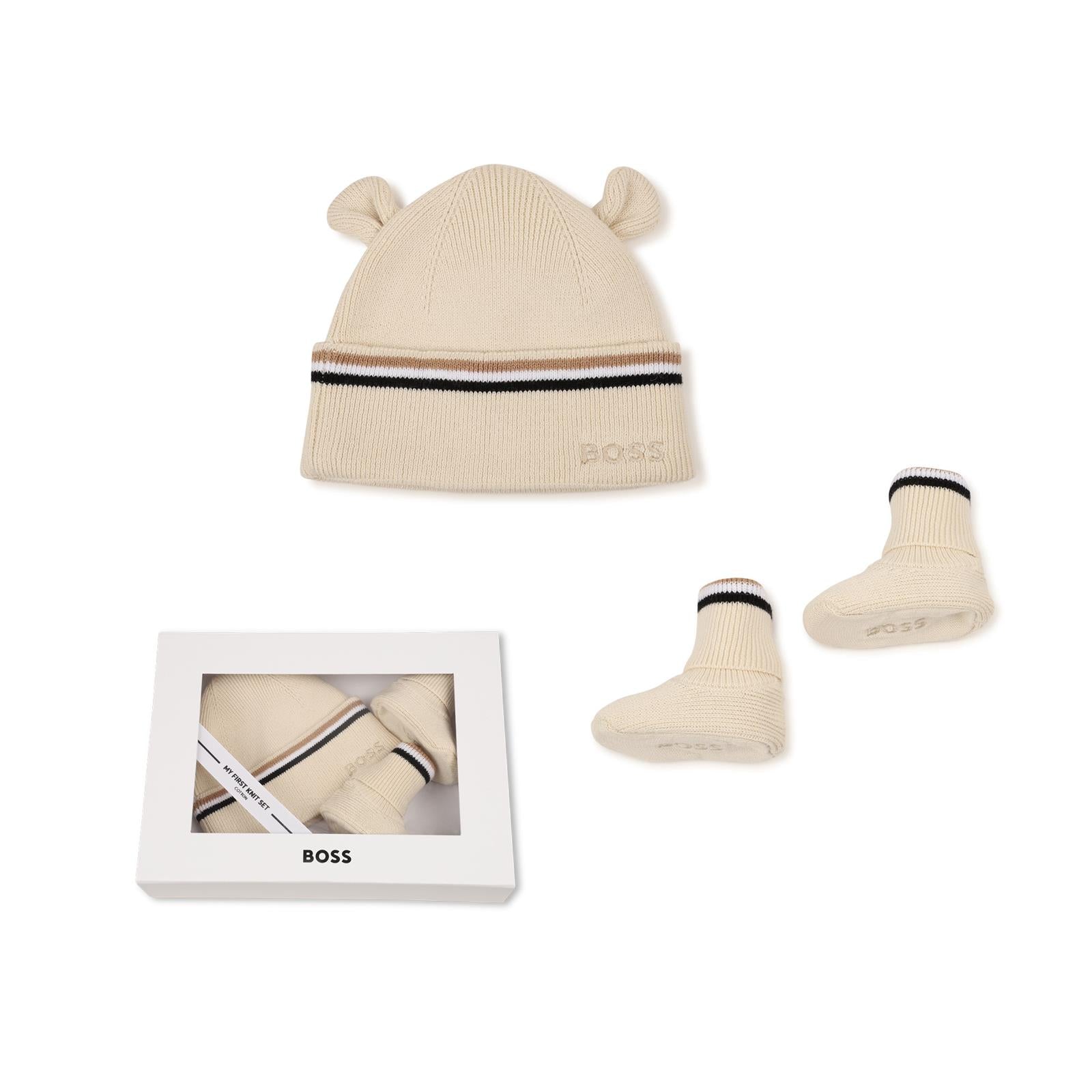 Hugo Boss - slofjes + mutsje