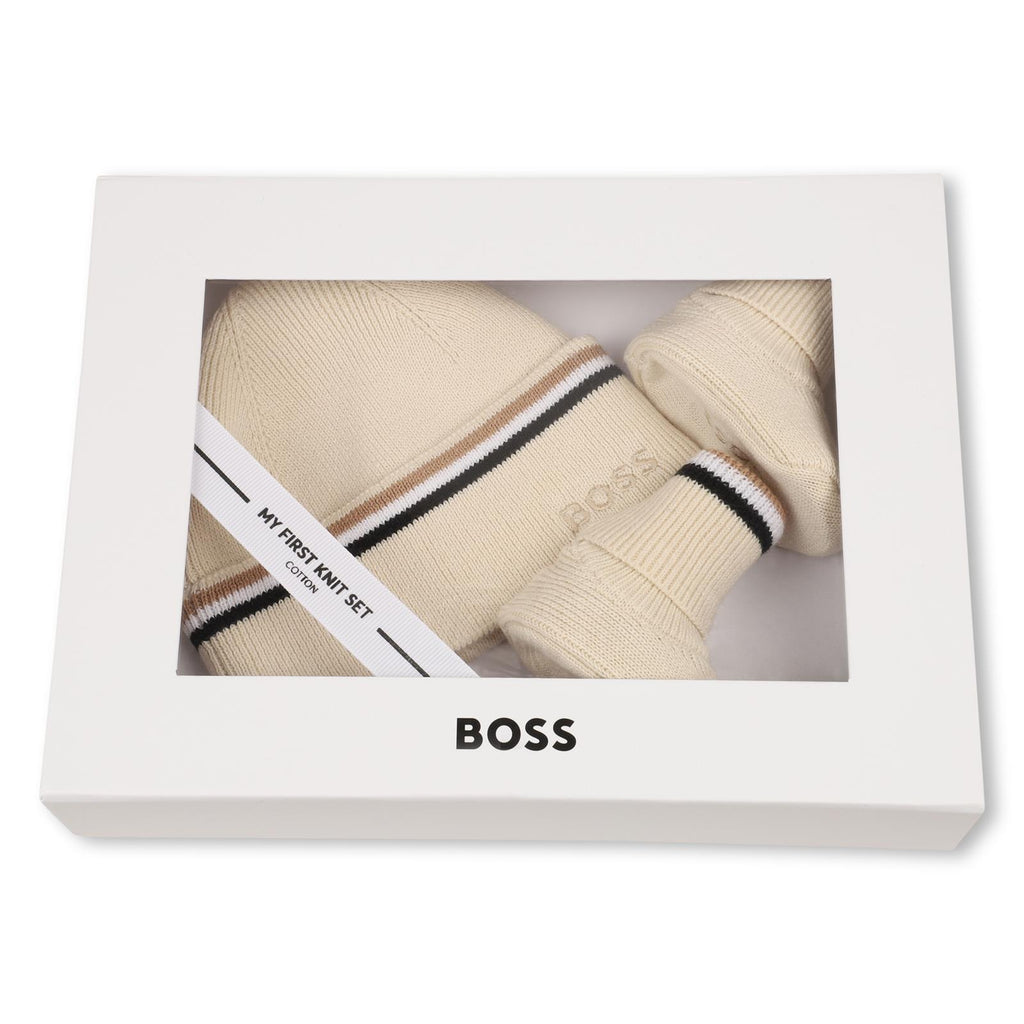 Hugo Boss - slofjes + mutsje
