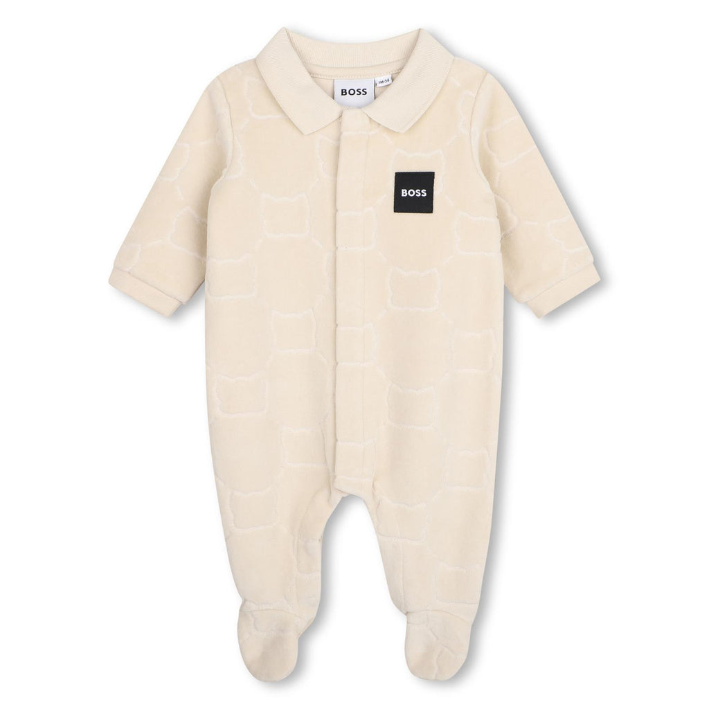 Hugo Boss - babypakje + muts beige