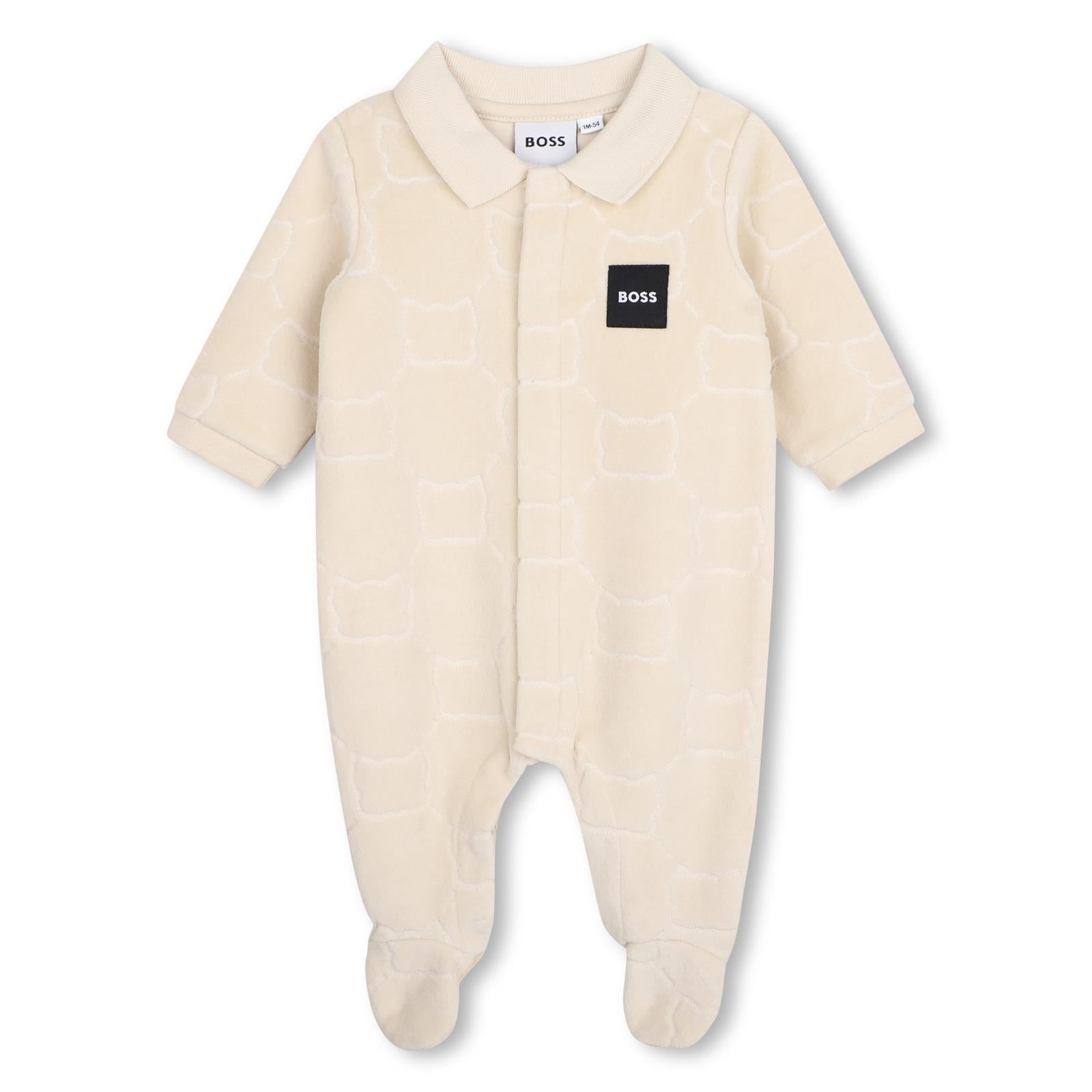 Hugo Boss - babypakje + muts beige