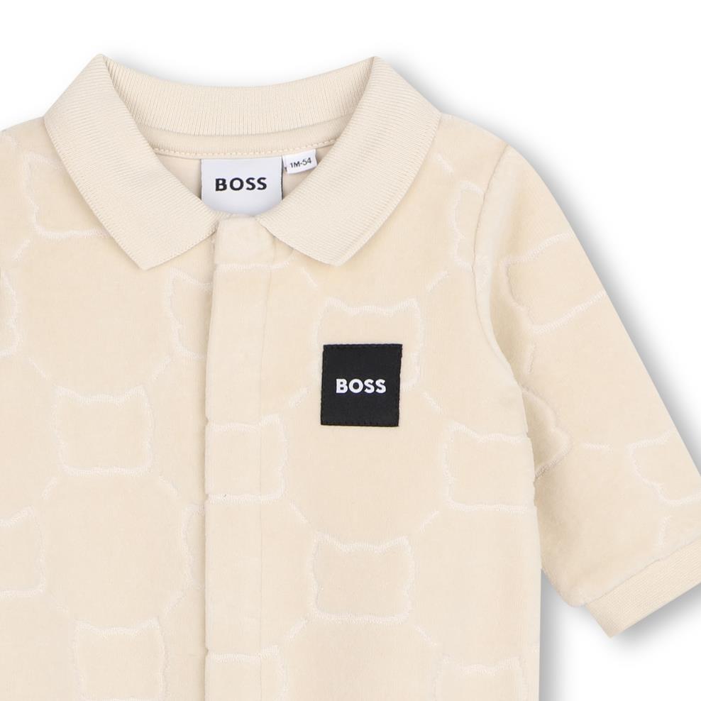 Hugo Boss - babypakje + muts beige