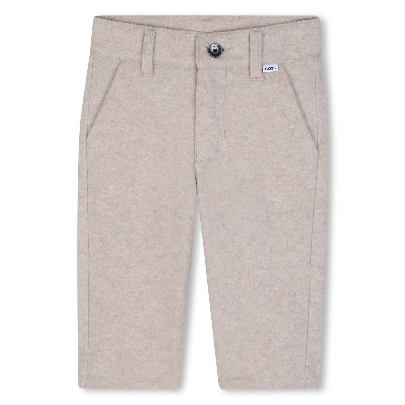 Hugo Boss - joggingpak 3 delig gemeleerd ecru