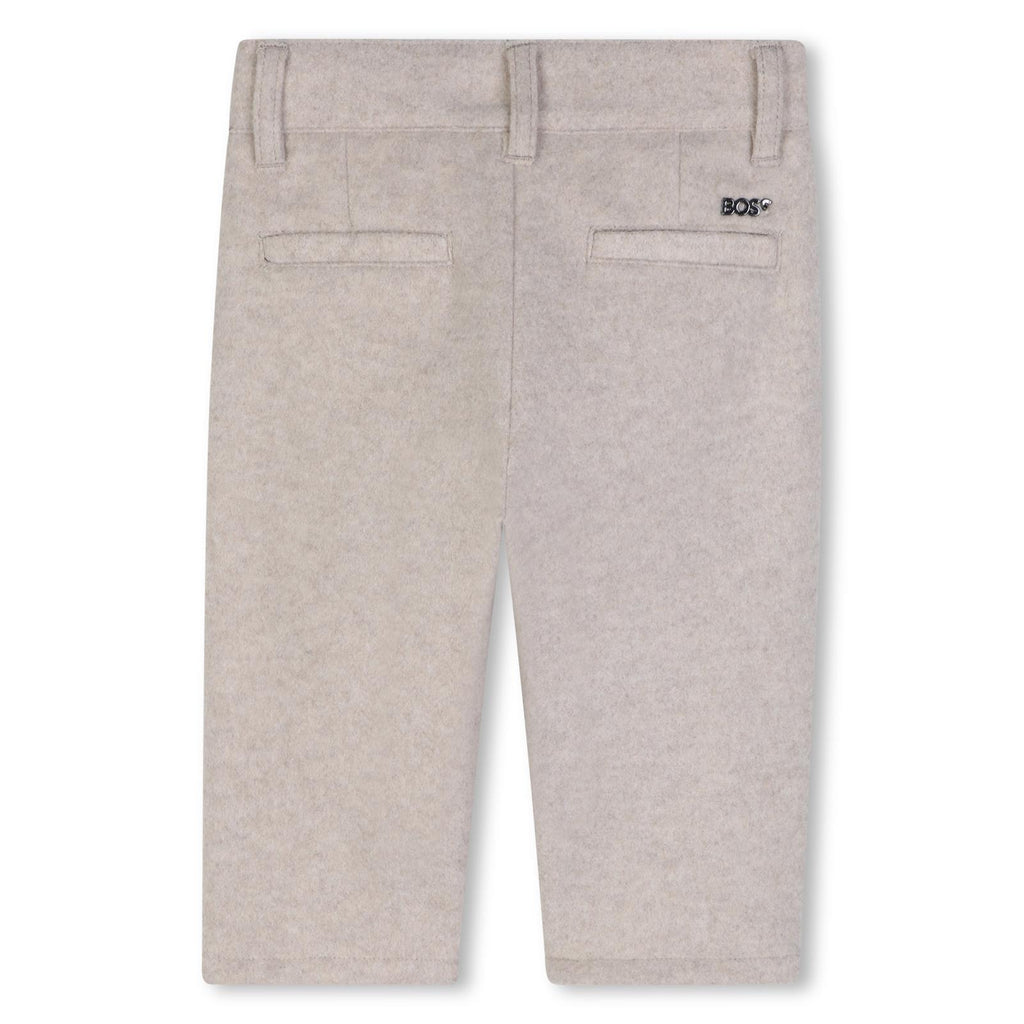 Hugo Boss - joggingpak 3 delig gemeleerd ecru