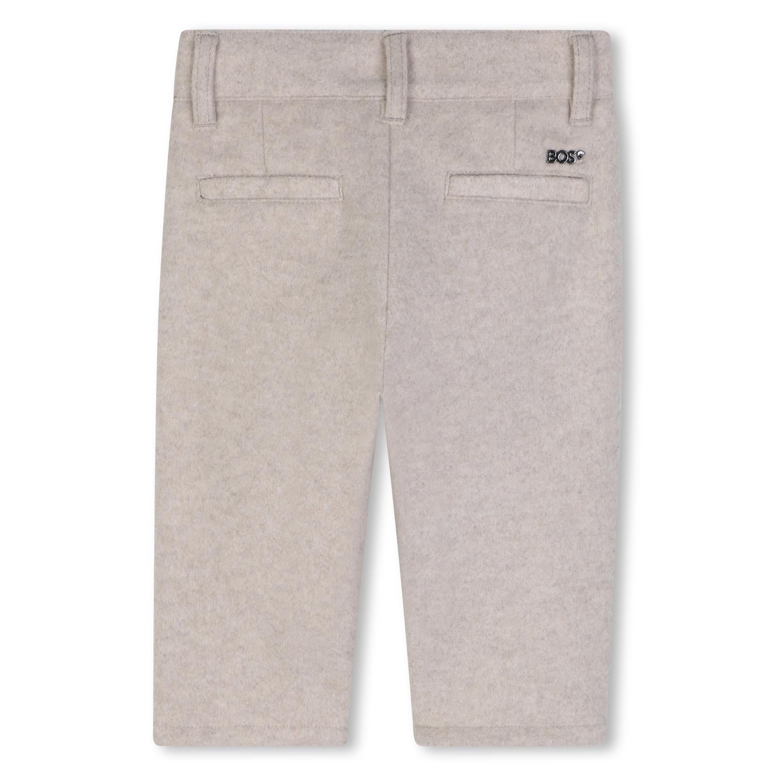 Hugo Boss - joggingpak 3 delig gemeleerd ecru