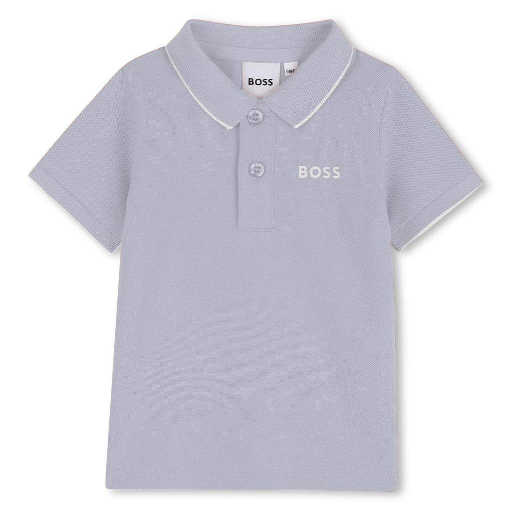 Hugo Boss - polo basis blauw