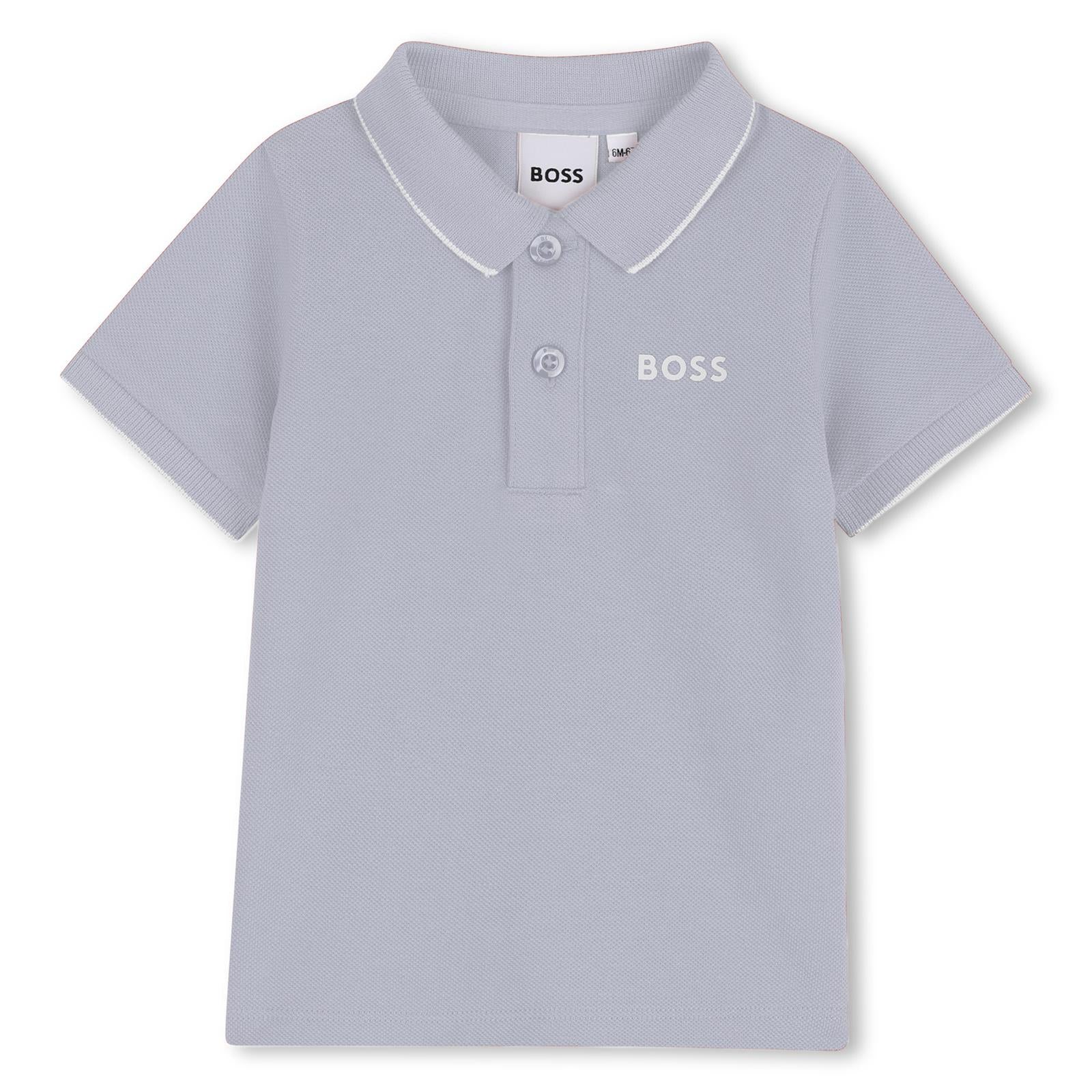 Hugo Boss - polo basis blauw