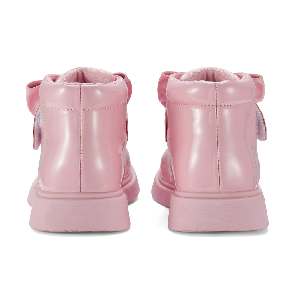 Little A - Bowe bow boot pink