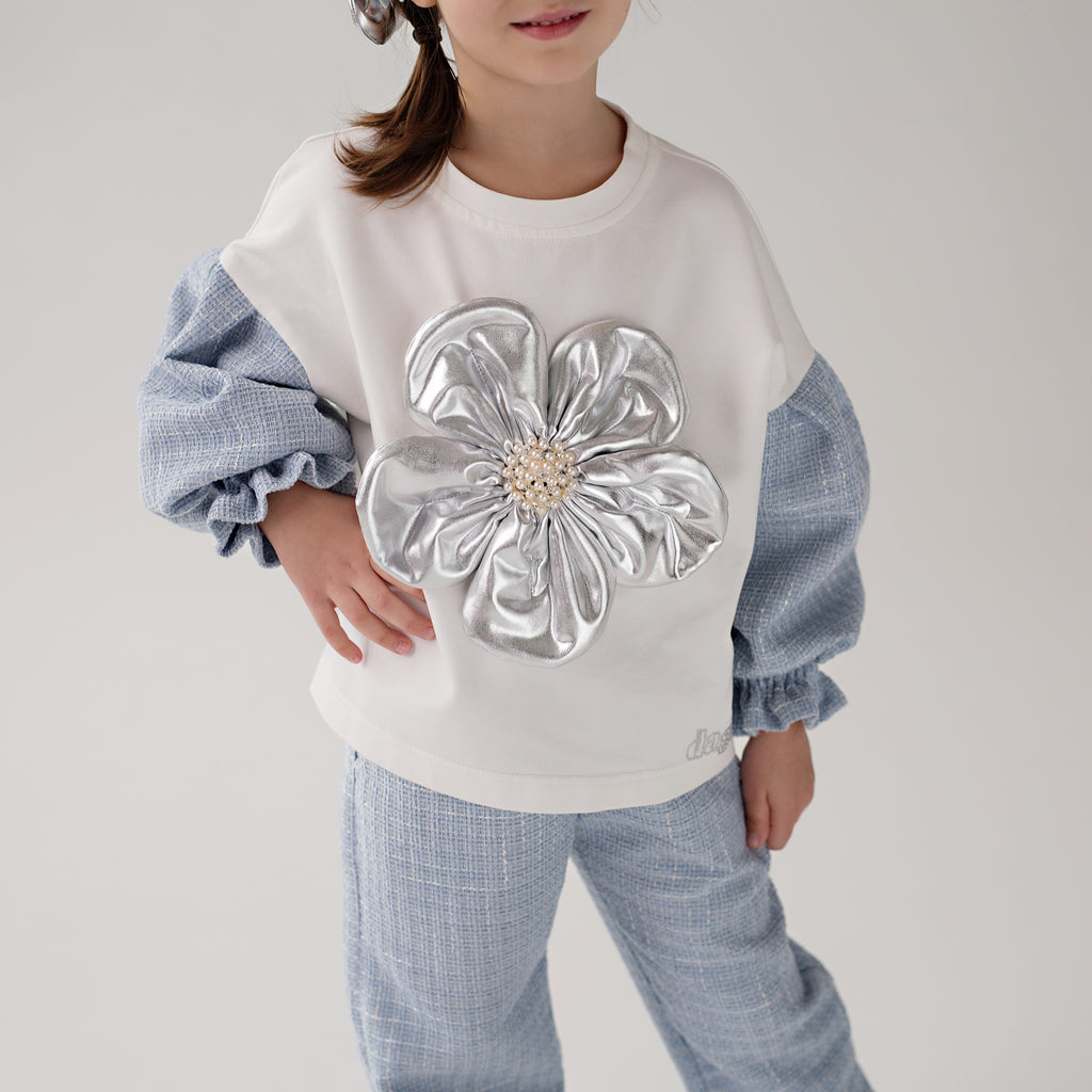 Daga - Blue Mirage trouser/sweater set