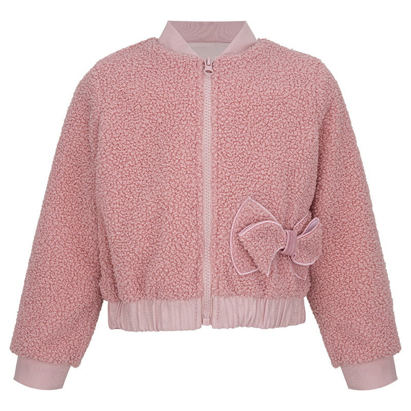 Daga - Fluffy Chic bomberjacket