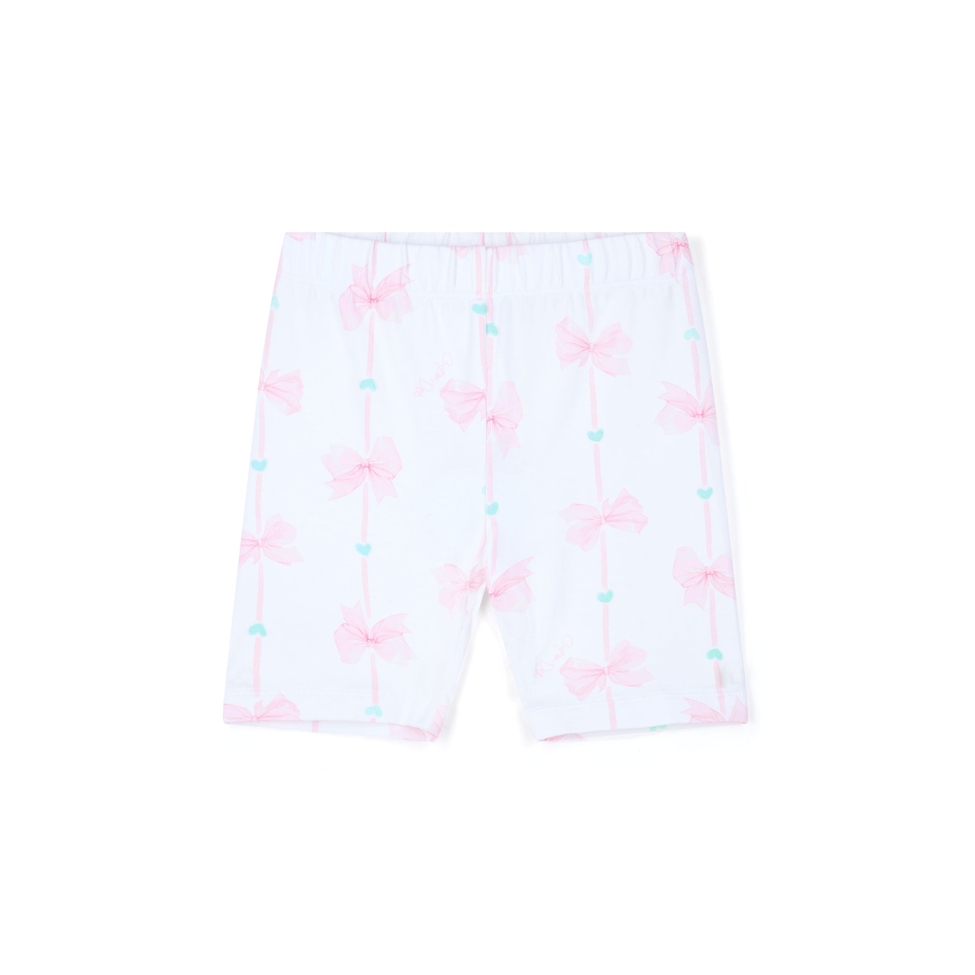 A’Dee bowtique chic - Rebecca biker shortset pink blossom