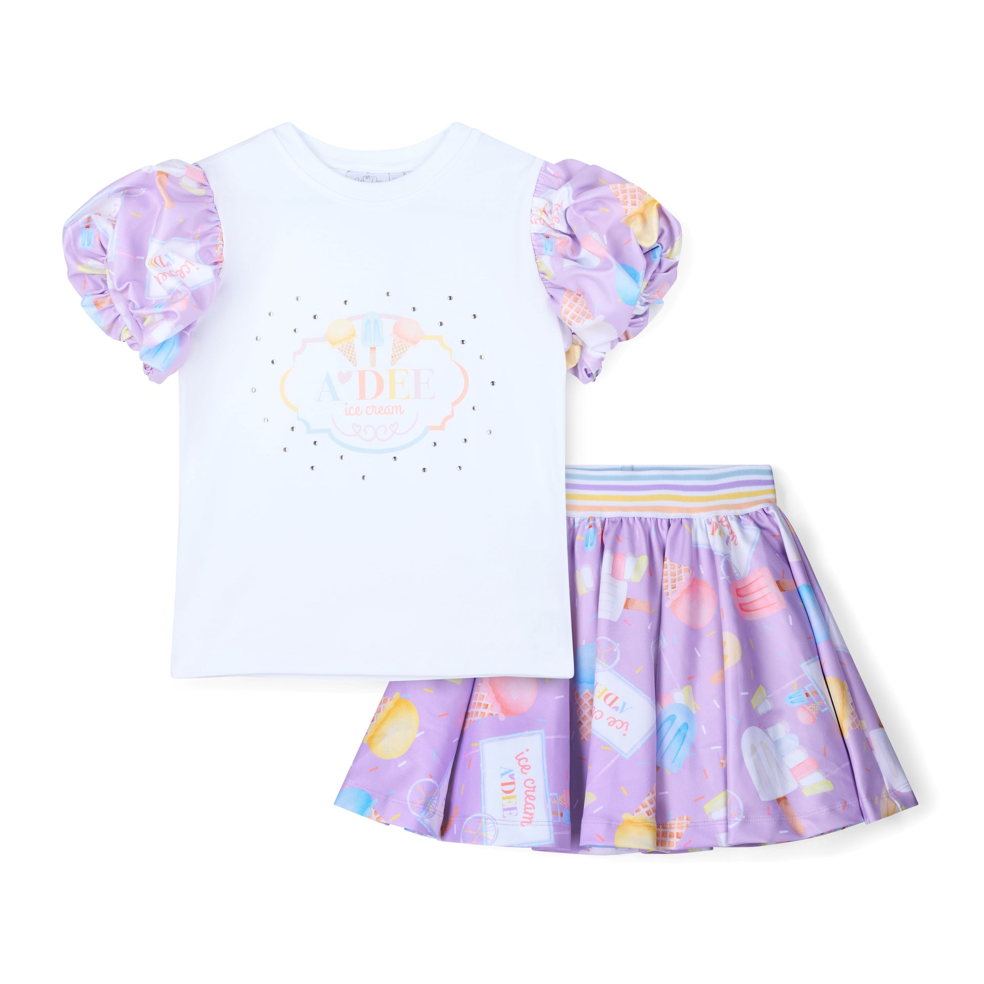 A’Dee icecream - Sally skirt set