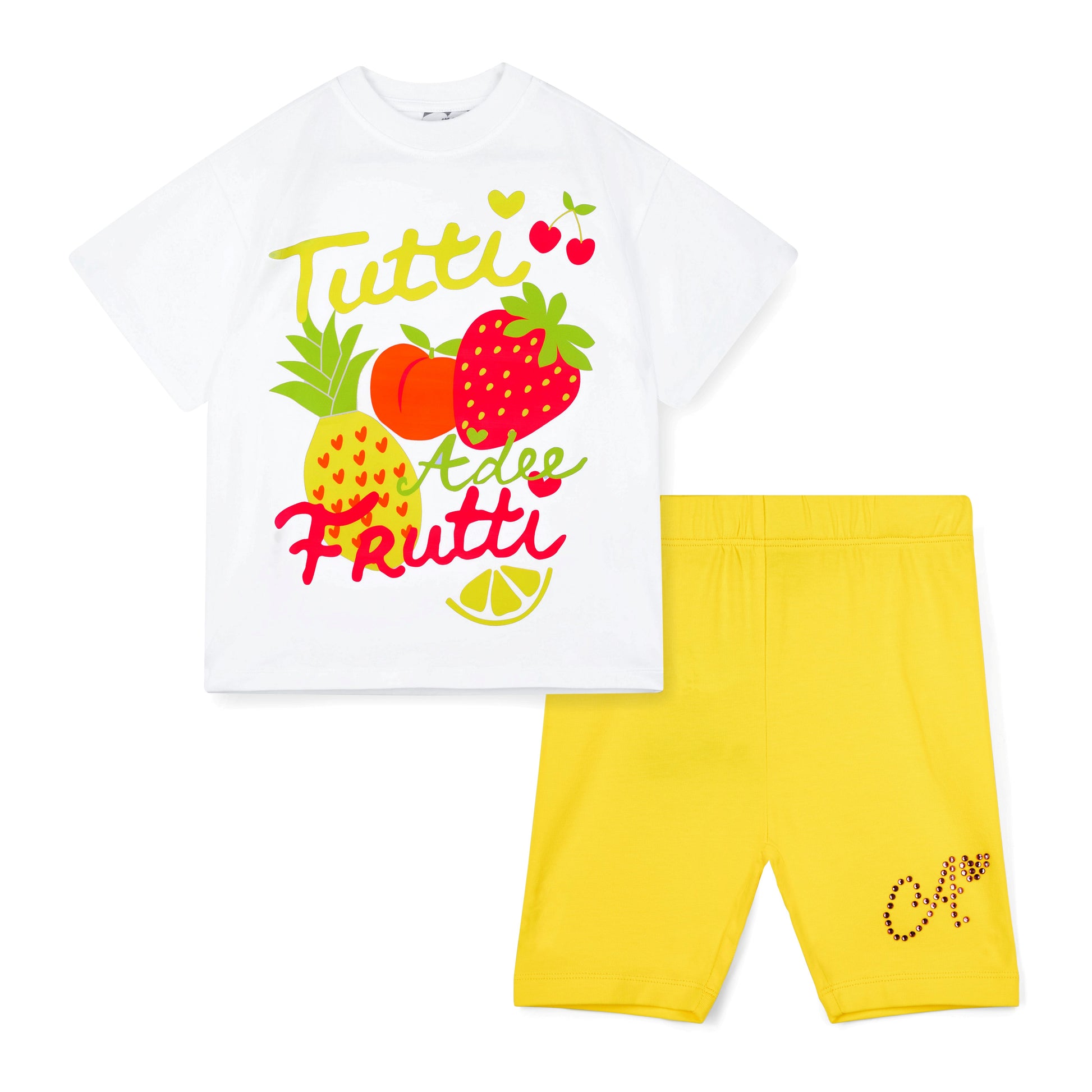 A’Dee tutti frutti - Trinity bikershort set