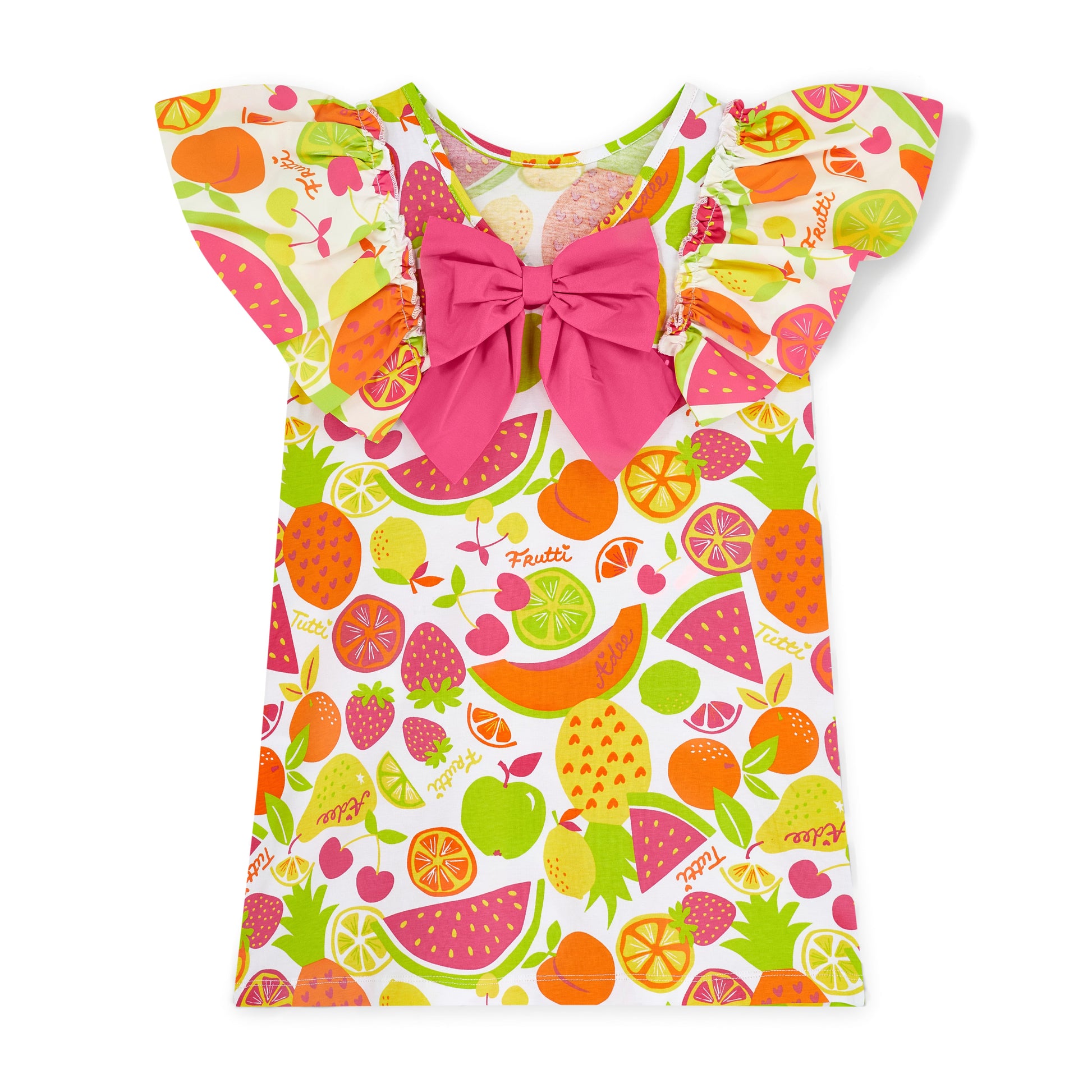 A’Dee tutti frutti - Tamara bow dress