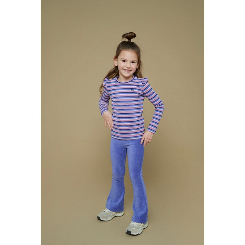 Jubel - Flared broek velours rib Wild Soul
